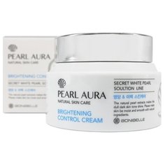 Bonibelle Pearl Aura Brightening Control Cream Крем для сияния кожи лица с экстрактом жемчуга, 80 мл