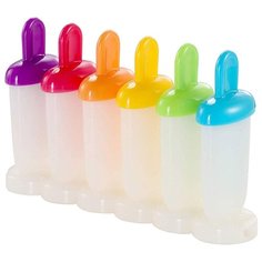 Форма для мороженого Tescoma Bambini 6 ячеек, 668217 прозрачный/белый