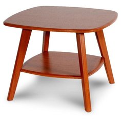 Столик журнальный Калифорния мебель Хадсон, ДхШ: 65 х 65 см, вишня