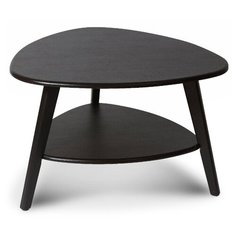 Столик журнальный Калифорния мебель Бруклин, ДхШ: 78 х 77 см, Венге