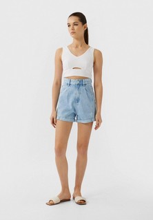 Шорты джинсовые Stradivarius
