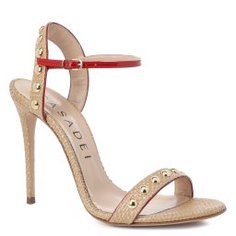 Босоножки CASADEI 1L603P100 бежевый