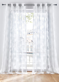 Гардина деворе с кругами (1 шт.) Bonprix