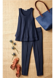 Брюки стрейч со стрелками Bonprix