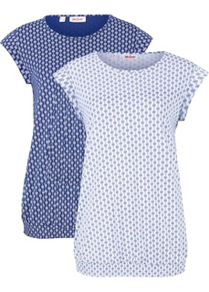 Футболка с узором (2 шт.) Bonprix