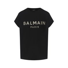 Хлопковая футболка Balmain