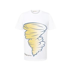 Хлопковая футболка Marni