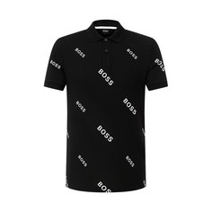 Хлопковое поло BOSS