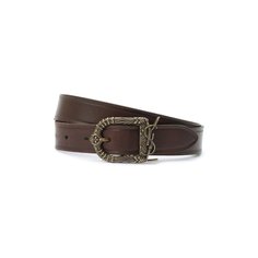 Кожаный ремень Saint Laurent