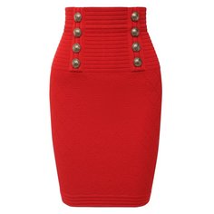 Юбка из вискозы Balmain