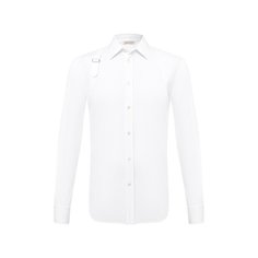 Хлопковая рубашка Alexander McQueen