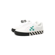 Текстильные кеды Vulcanized Off-White