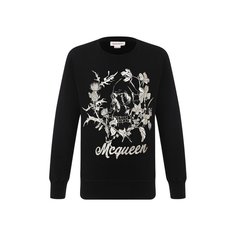 Хлопковый свитшот Alexander McQueen