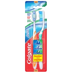 Зубная щетка Colgate Тройное действие 1+1