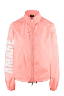 Ветровка ярко-розового цвета со скрытым капюшоном Armani Exchange