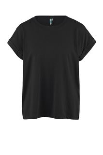 Футболка оверсайз с отворотами на рукавах Befree