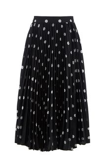 Плиссированная юбка в горошек Miss Sixty
