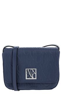 Маленькая сумка с тонким плечевым ремнем Armani Exchange