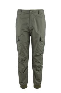 Хлопковые брюки с накладными карманами Armani Exchange