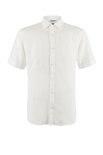 Льняная рубашка с короткими рукавами North Sails