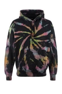 Толстовка из хлопка с карманом-кенгуру Diesel