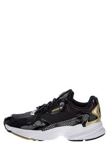 Кроссовки с блестящими вставками Falcon Adidas Originals