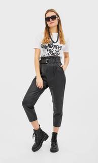 Stradivarius Футболка С Принтом «Харли Квинн» Женская Коллекция Белый S