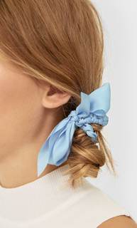 Stradivarius Набор Из Трех Резинок Для Волос С Бантами Женская Коллекция Черный 103