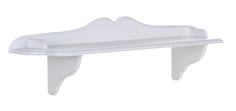 Полка GD-LN48 декоративная настенная белая Кантри LA Neige
