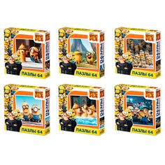 Пазл Оригами Minions 64 Элемента 3154 Origami