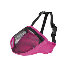 Намордник для короткомордых пород Trixie (розовый), XS-S: 23 см