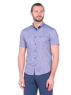 Рубашка мужская DAIROS GD81100403 голубая XL