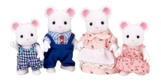 Игровой набор sylvanian families семья белых мышей