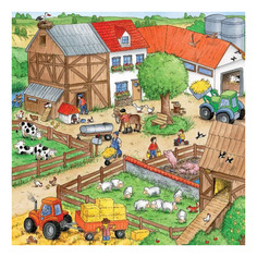 Пазл Ravensburger Животные на ферме 147 деталей