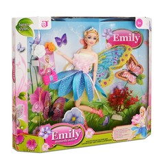 Кукла Qian jia toys Цветочная фея с аксессуарами 28 см, HP1110879