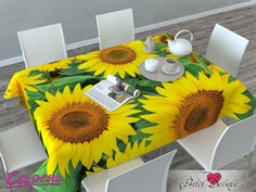 Скатерть прямоугольная Сирень srn161927 145x120