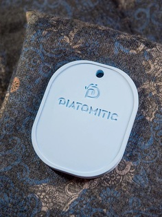Саше в шкаф "Diatomitic. DB-01", голубой блок, 10x8 см