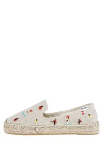 Эспадрильи женские Soludos 1000628 бежевые 8 US