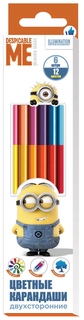 Карандаши цветные Minions 12 цветов