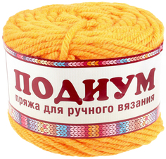 Пряжа Камтекс "Подиум", цвет: 035 оранжевый, 125 м, 250 грамм (2 мотка) ( 2)