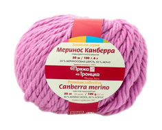 Пряжа из Троицка Меринос Канберра, цвет: 0156 сиреневые дали, 50 м, 100 г (5 мотков) 5 шт. Троицкая камвольная фабрика