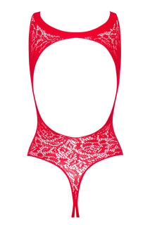 Эффектное боди с имитацией шнуровки Obsessive