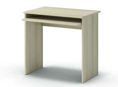 Стол компьютерный ГайваМебель СК-3 Ясень шимо светлый, ЛДСП, Ясень шимо светлый