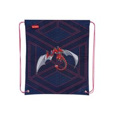 Мешок для обуви Herlitz Red Robo Dragon