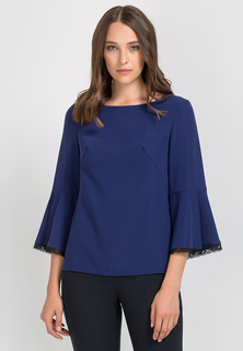 Блуза женская Remix 6588 синяя 42 RU