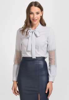 Блуза женская Remix 6589 серая 48 RU