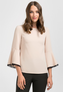 Блуза женская Remix 6588 бежевая 50 RU