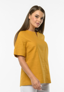 Блуза женская Remix 4760 оранжевая 48 RU