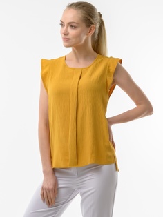 Блуза женская Remix 4759 оранжевая 52 RU