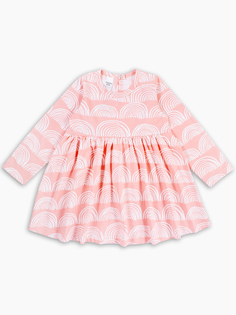 Платье с длинным рукавом Веселый малыш Радуга, р. 110